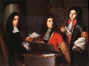 Anton Domenico Gabbiani Portrait of Musicians at the Medici Court Spain oil painting artist
